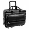 McKlein USA Franklin 15.6" Leather Detachable Wheeled Laptop Briefcase Black -SAMSONITE Store zshb2ynymjh lpln ltqs